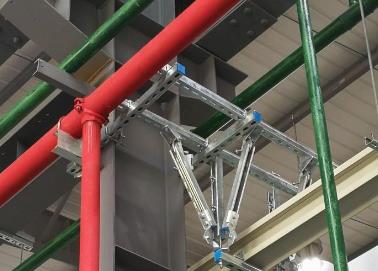 苏州市该抗震支架的整体式支吊架结构协调性好
